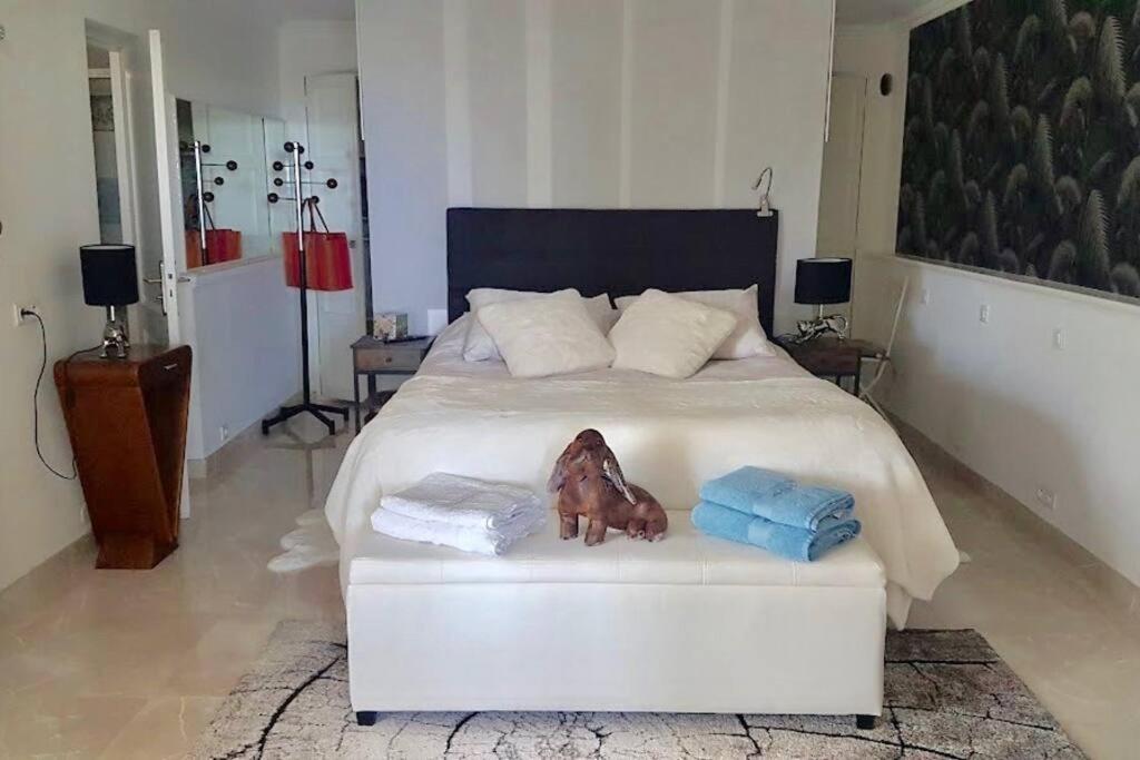 Elegant-Cosy 2P55M2 Dans Bas De Villa Provencale ! Villeneuve-Loubet Exterior foto