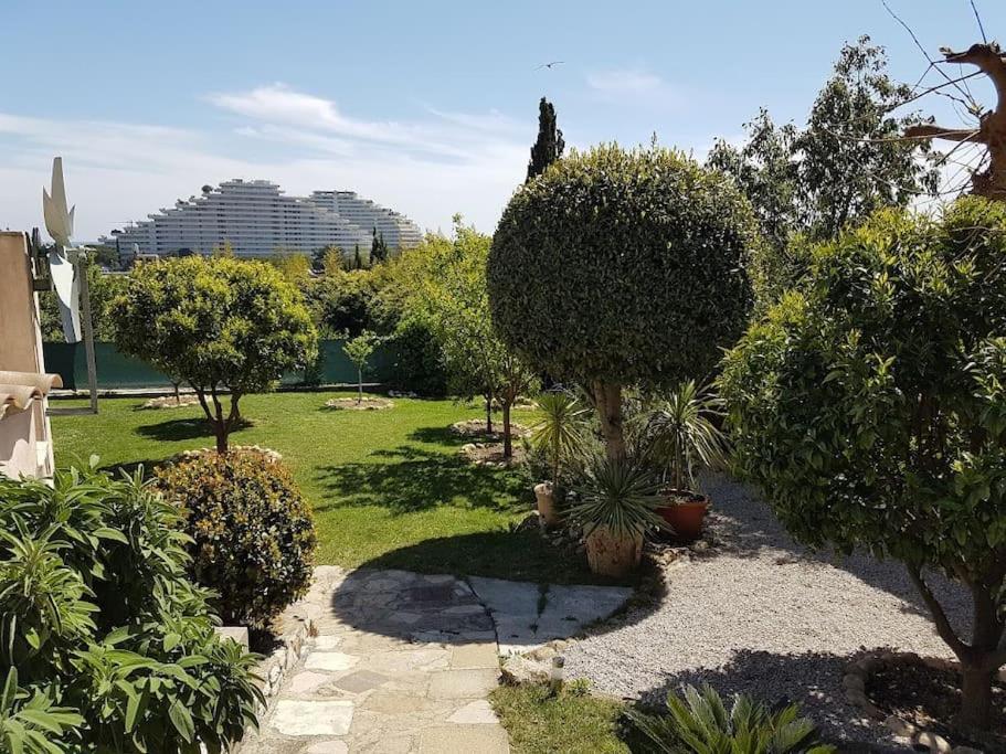 Elegant-Cosy 2P55M2 Dans Bas De Villa Provencale ! Villeneuve-Loubet Exterior foto